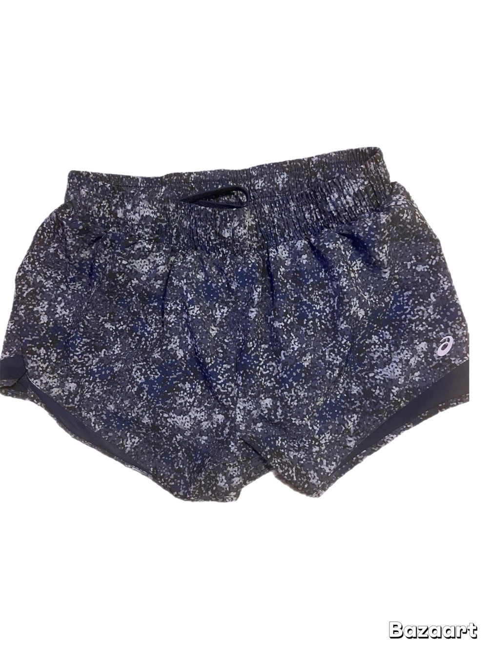 ASICS Women's Blue/Navy Speckled Running Shorts